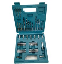 Grąžtų ir atsuktuvo antgalių rinkinys Makita E-11829 Drill & Bit Set 60 pcs