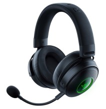 Razer Kraken V3 Pro Laidinės/belaidės žaidimų ausinės, USB Type-A, Juoda