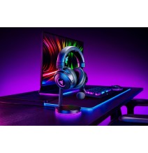 Razer Kraken V3 Pro Laidinės/belaidės žaidimų ausinės, USB Type-A, Juoda