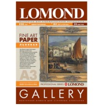 Fotopopierius Lomond Fine Art Paper Gallery Linen 230g/m2 A3, 20 lapų, Coarse Natural White