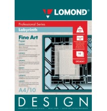 Fotopopierius Lomond Fine Art Paper Design Labyrint Blizgus 200 g/m2 A4, 10 lapų