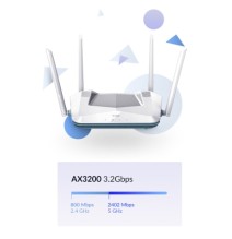 D-Link R32 EAGLE PRO AI AX3200 Wireless Smart Router Maršrutizatorius