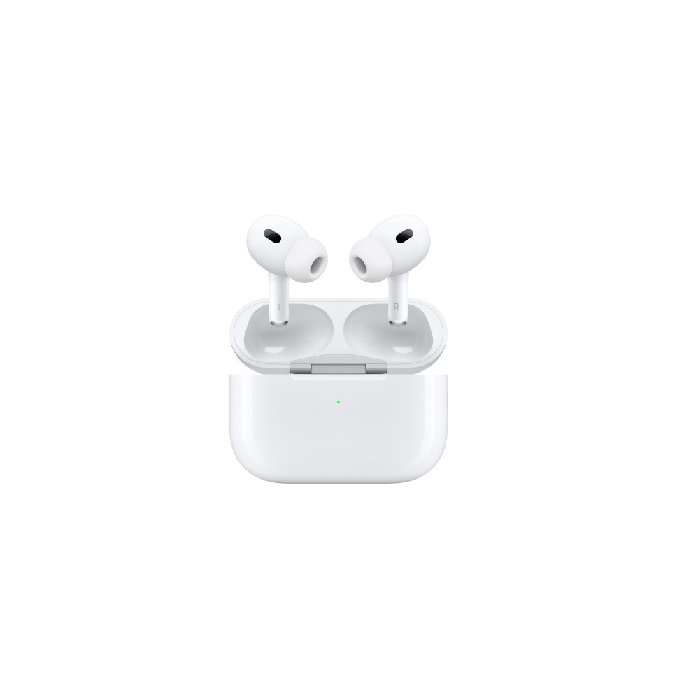 Apple AirPods Pro (2nd Gen) Belaidės ausinės Earbuds, Balta (MQD83ZM/A)