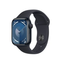 Apple Watch Series 9 Išmanusis laikrodis GPS 41mm Midnight Aluminum Case/Midnight Sport Band M/L