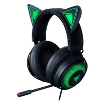 Razer Kraken Kitty Edition Laidinės žaidimų ausinės, USB, Juoda