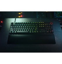 Razer Huntsman V2 Laidinė žaidimų klaviatūra RGB LED, USB, DE, Clicky Optical Purple Switch, Juoda