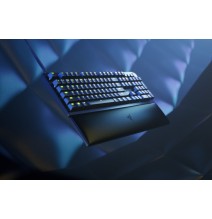 Razer Huntsman V2 Laidinė žaidimų klaviatūra RGB LED, USB, DE, Clicky Optical Purple Switch, Juoda