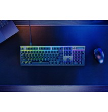 Razer DeathStalker V2 Laidinė žaidimų klaviatūra RGB LED, USB, DE, Linear Optical Red Switch, Juoda