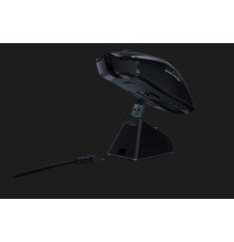 Razer Viper Ultimate Žaidimų pelė, RF Wireless+USB Type-A, Optical 20000 DPI, įkrovimo dokas, Juoda