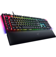 Razer BlackWidow V4 Laidinė žaidimų klaviatūra, RGB LED, USB QWERTY, US, Yellow Switch, Juoda