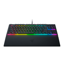 Razer Ornata V3 Tenkeyless Laidinė žaidimų klaviatūra, Low-profile, RGB LED, USB QWERTY, US, Juoda