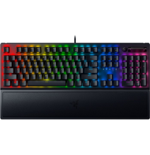 Razer Blackwidow V3 Laidinė žaidimų klaviatūra, RGB LED, USB, US, Green Switch, Juoda