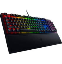 Razer Blackwidow V3 Laidinė žaidimų klaviatūra, RGB LED, USB, US, Green Switch, Juoda