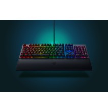 Razer Blackwidow V3 Laidinė žaidimų klaviatūra, RGB LED, USB, US, Green Switch, Juoda