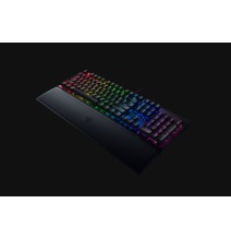 Razer Blackwidow V3 Laidinė žaidimų klaviatūra, RGB LED, USB, US, Green Switch, Juoda