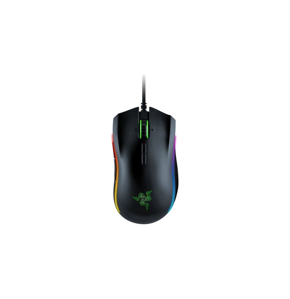 Razer Mamba Elite Laidinė žaidimų pelė, USB Type-A, Optical 16000 DPI, Juoda