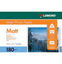 Fotopopierius Lomond Photo Inkjet Paper Matinis 180 g/m2 10x15, 600 lapų