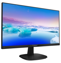 Monitorius Philips V-line 243V7QDAB LED 24in 1920x1080 60Hz IPS 250cd/m2 5ms HDMI DVI-D VGA speakers