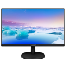 Monitorius Philips V-line 243V7QDAB LED 24in 1920x1080 60Hz IPS 250cd/m2 5ms HDMI DVI-D VGA speakers