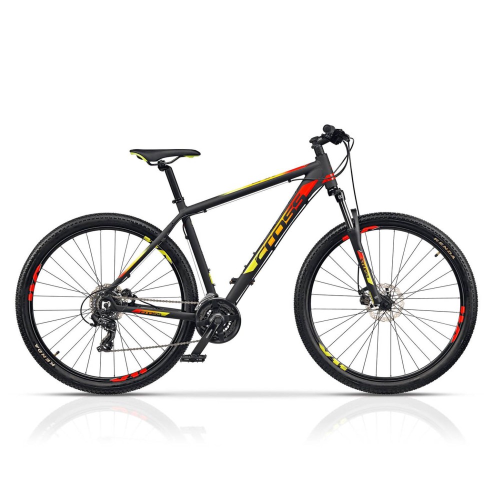 CROSS GRX 7 29" 21G dydis 22" (56cm) (juoda/raudona/geltona)