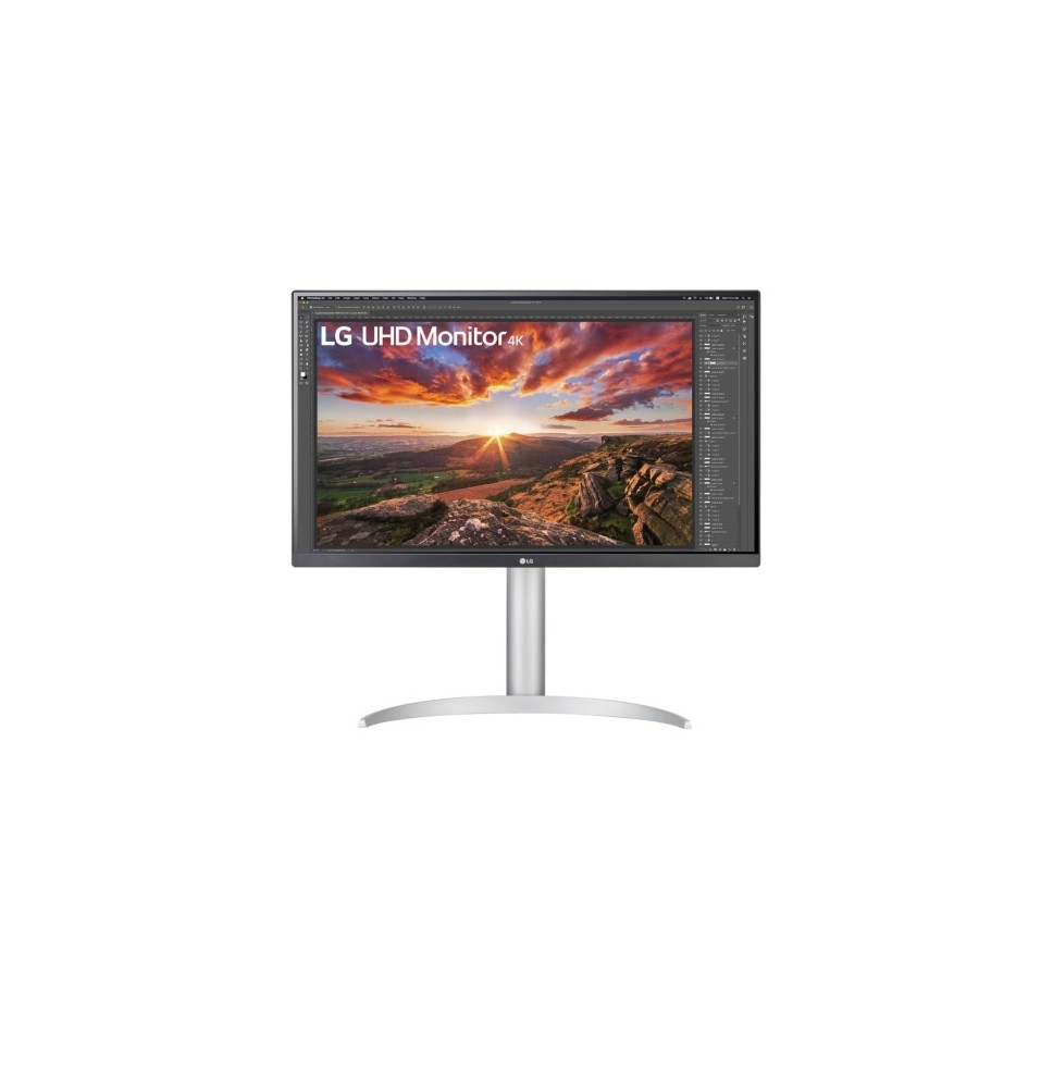 LG 27UP85NP-W Monitorius 27'' (68.6cm) IPS, 4K 3840x2160, 5ms, 400cd/m2, 60Hz, Balta