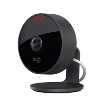 Logitech Circle View Camera Laidinė vaizdo stebėjimo kamera, FHD 1080p, 180°, Wi-Fi, Juoda