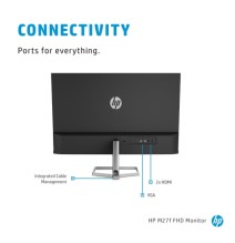 HP M27f Monitorius 27'' (68.6cm) IPS, FHD 1920x1080, 5ms, 300 cd/m2, 75Hz, Black/Silver