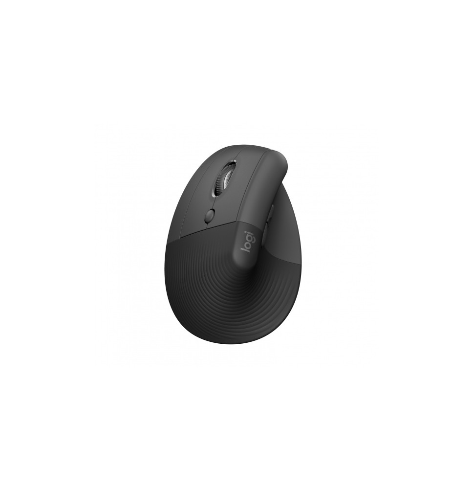 Logitech LIFT Left Belaidė pelė, RF Wireless + Bluetooth, 4000 DPI, Graphite