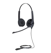 Jabra BIZ 1500 Duo QD Laidinės ausinės, Juoda