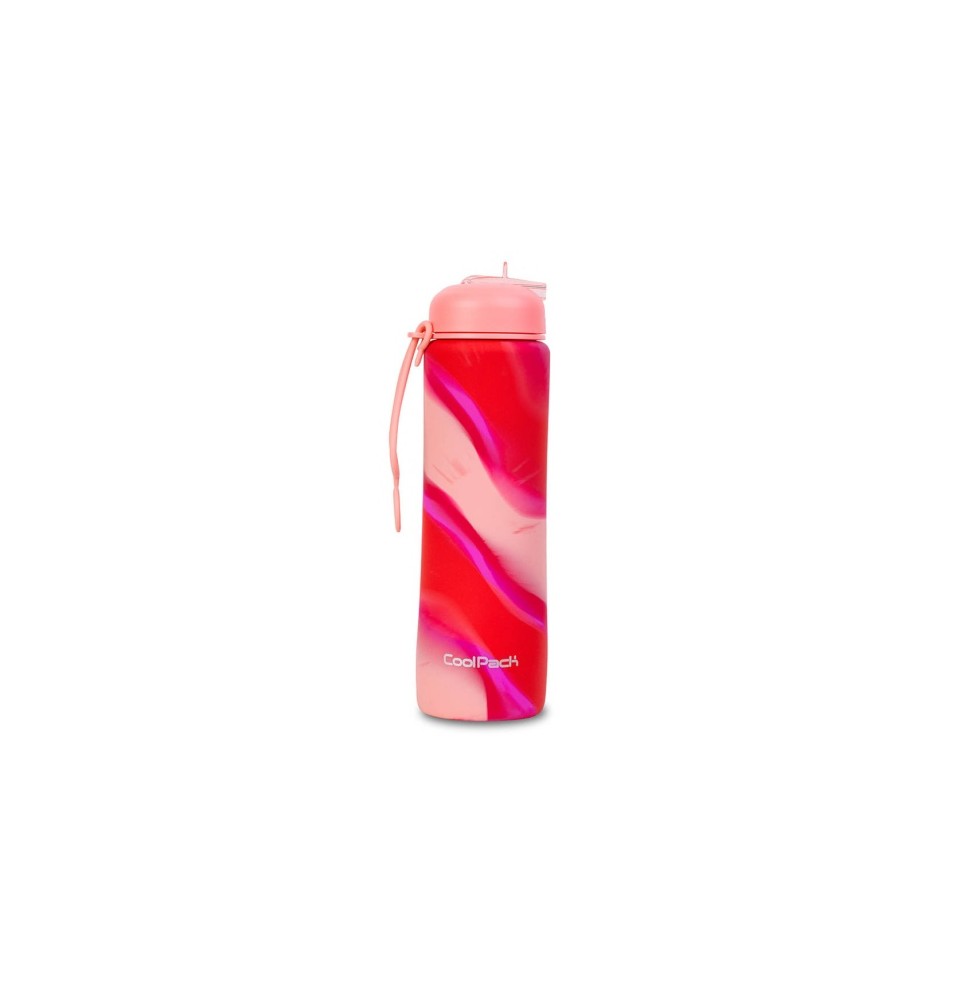 Gertuvė silikoninė CoolPack Pump 600 ml Girls Pink