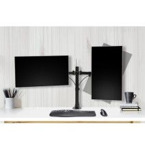 Kensington K55409WW SmartFit Ergo Dual Extended Monitor Arm Monitoriaus laikiklis, Juoda