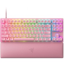 Razer Huntsman V2 Tenkeyless Žaidimų klaviatūra, Wired, USB, US English, Linear Red Switch, Quartz