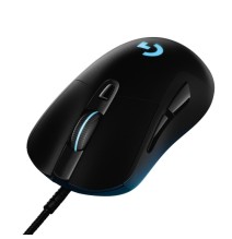 Logitech G403 HERO Laidinė žaidimų pelė, USB Type-A, 25600 DPI, Juoda