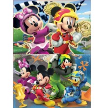 2 dėlionės (puzzle) 2x16 MICKEY SUPER PILOTAS