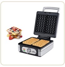 Ecost prekė po grąžinimo, Little Balance 8384 Speed Waffle Iron 1400 - elektrinė vaflinė - tikros be