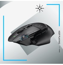 Logitech G502 X LIGHTSPEED Belaidė žaidimų pelė, RF Wireless, 25600 DPI, Juoda