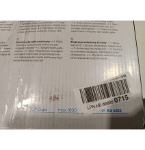 Ecost Prekė po grąžinimo Severin KA 4822 kavos aparatas Rankinis Lašelinis kavos aparatas 1,25 L