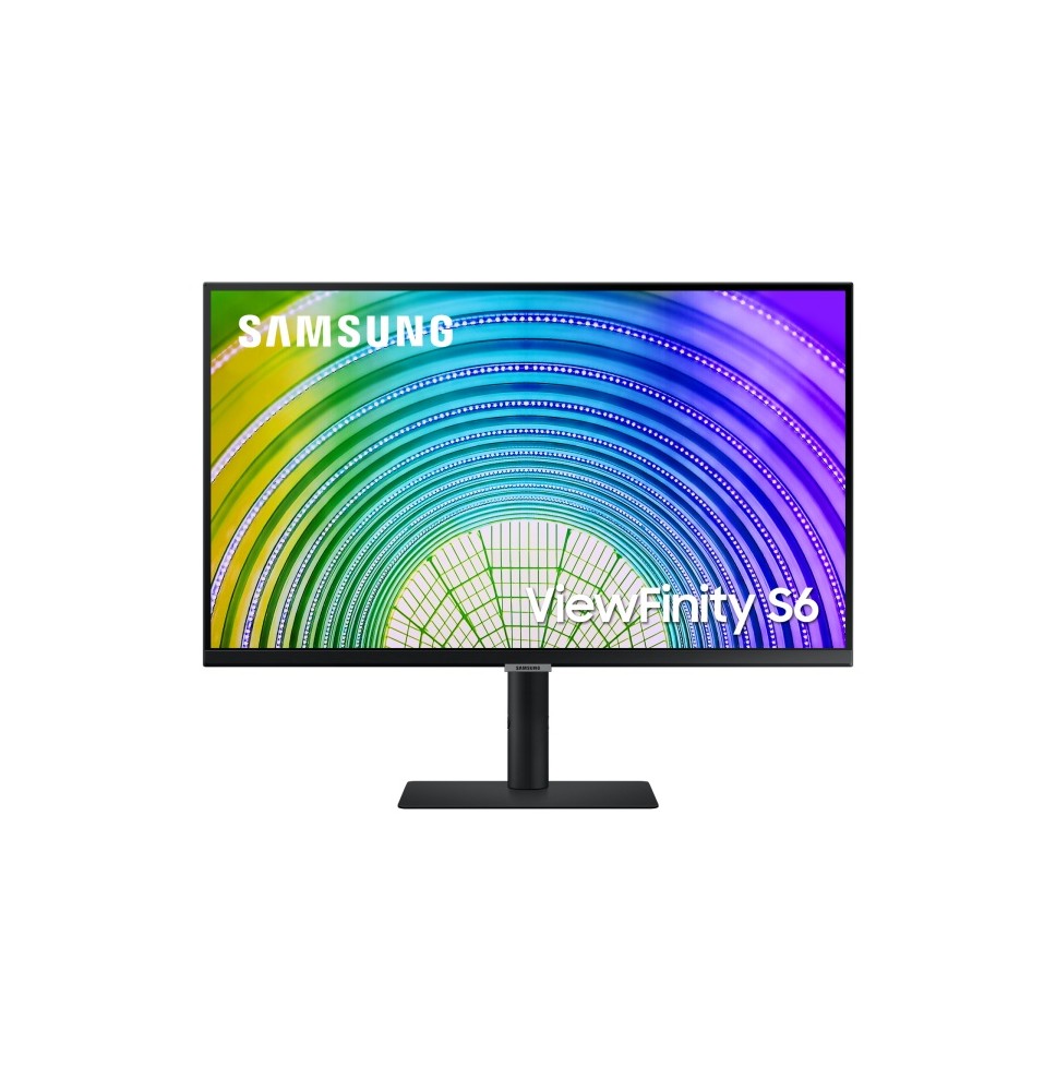 Samsung ViewFinity S6 S27A600UUU Monitorius 27'' IPS, QHD 2560x1440, 5 ms, 300 cd/m2, 75 Hz, Juoda