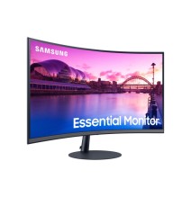 Samsung Essential S39C Monitorius 27'' VA LED Curved, FHD 1920x1080, 4 ms, 250 cd/m2, 75 Hz, Juoda