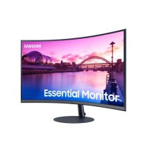 Samsung Essential S39C Monitorius 27'' VA LED Curved, FHD 1920x1080, 4 ms, 250 cd/m2, 75 Hz, Juoda