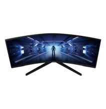 Samsung Odyssey G5 G55T Monitorius 34'' VA LED Curved, UWQHD 3440x1440, 1ms, 250 cd/m2, 165Hz, Juoda