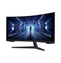 Samsung Odyssey G5 G55T Monitorius 34'' VA LED Curved, UWQHD 3440x1440, 1ms, 250 cd/m2, 165Hz, Juoda