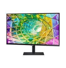 Samsung ViewFinity S8 S32A800NMP Monitorius 32'' VA LCD 4K UHD 3840x2160, 5ms, 300cd/m2, 60Hz, Juoda