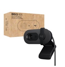 Logitech Brio 105 Verslo Internetinė kamera, 2 MP, FHD 1080p, USB-A, Juoda