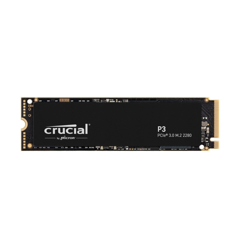 Crucial (8QCT1000P3SSD8) SSD Diskas 1TB P3 3D NAND PCIe 3.0 NVMe M.2