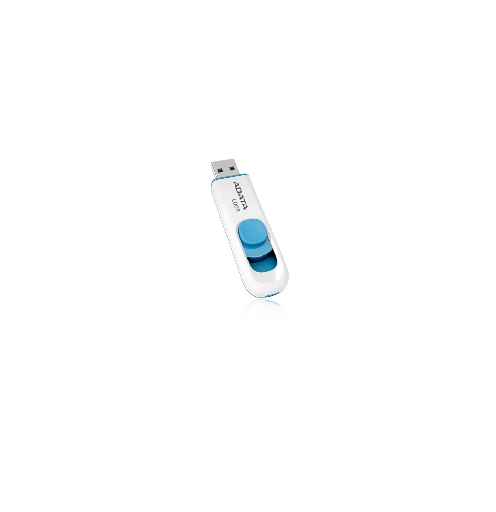 ADATA C008 USB atmintinė 16GB USB Type-A 2.0, Blue/White