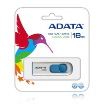 ADATA C008 USB atmintinė 16GB USB Type-A 2.0, Blue/White