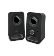 Logitech Z150 Stereo Garso kolonėlės, 2.0, Laidinės, 3.5 mm jack, Juoda