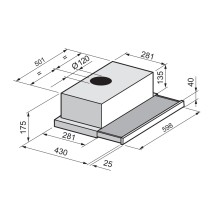 Įmontuojamas gartraukis FREGGIA CHS46GB