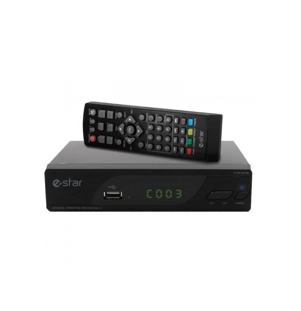 Imtuvas eSTAR DVBT2 536 HD Black